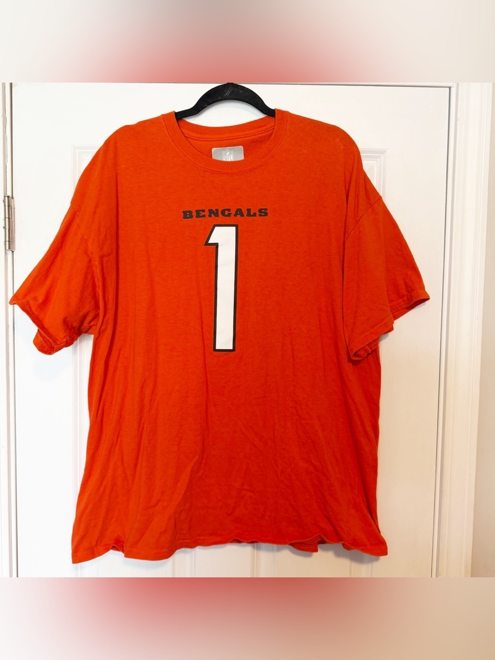 NFL Bengals Chase tee shirt jersey.